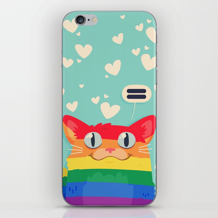 LGBT Cat iPhone Skin