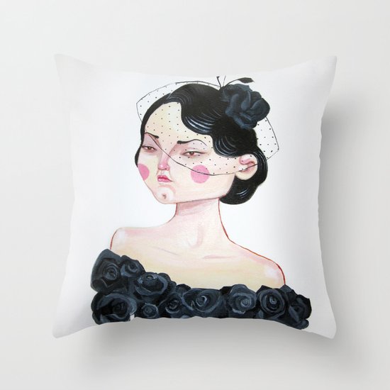 Despecho/Spite Throw Pillow