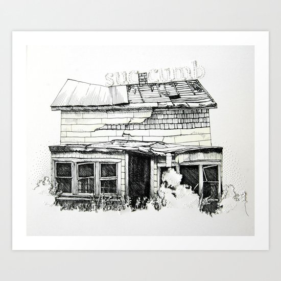 Succumb Art Print