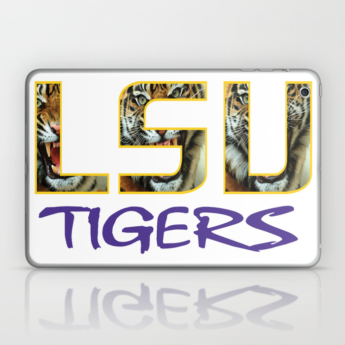 Lsu New Decal Laptop Ipad Skin By Thegreedyfox Society6