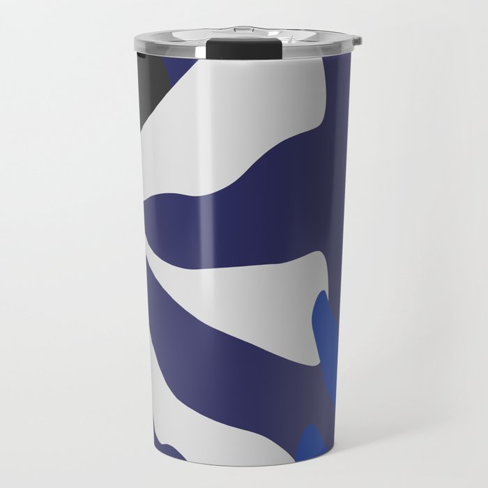 3  Abstract Shapes 211214 Minimal Art  Travel Mug