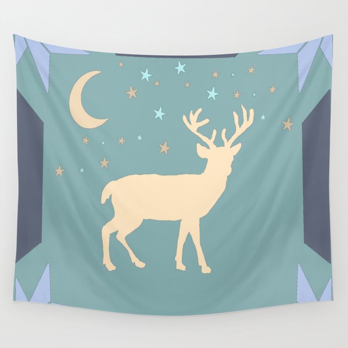 Ocean Buck Wall Tapestry