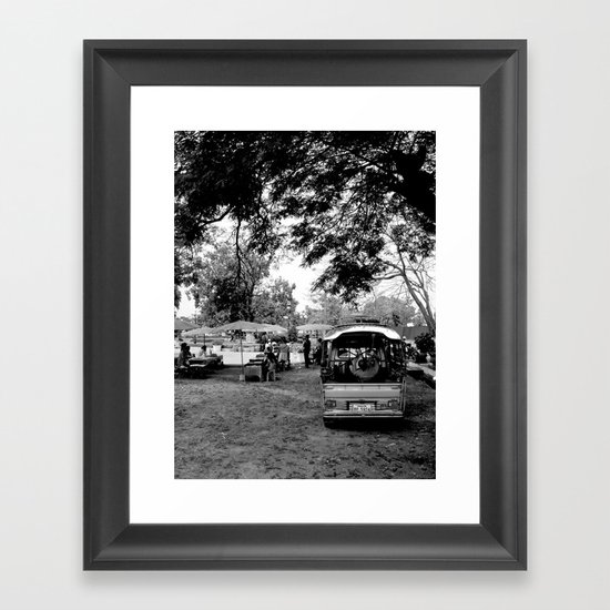 Tuk tuk Framed Art Print