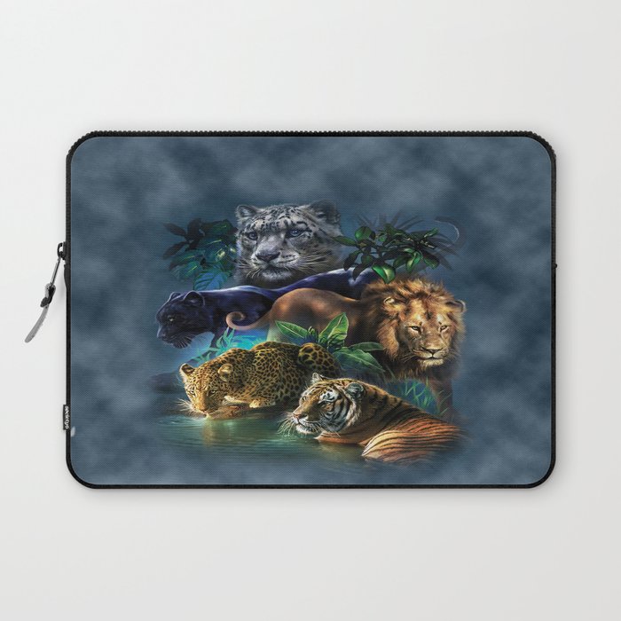 The Mountain Big Cats Laptop Sleeve