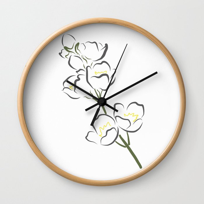 Jasmine Wall Clock