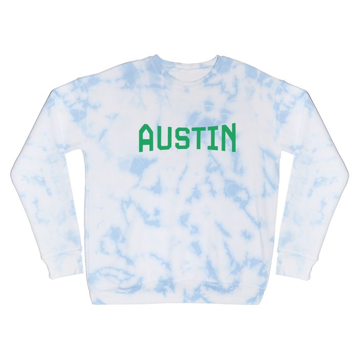Austin - Kelly Green Crewneck Sweatshirt