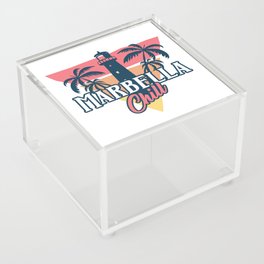 Marbella chill Acrylic Box