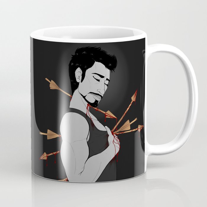 Arrows + Blood Coffee Mug