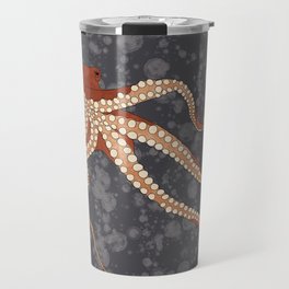 Rad Orange Octopus Travel Mug