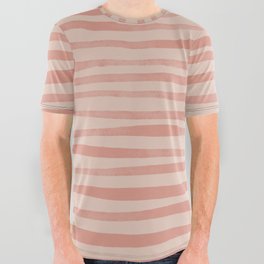 Gentle Pink All Over Graphic Tee