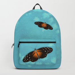 Tiger long wing butterfly Backpack | Wings, Blackbutterfly, Animal, Fly, Butterfly, Heliconiushecale, Nature, Vector, Bug, Hecalelongwing 
