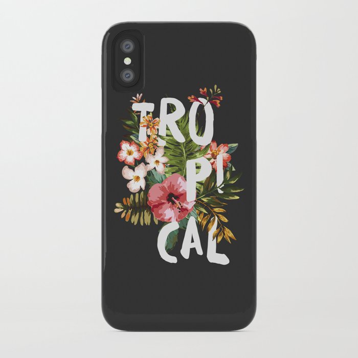 Tropical II iPhone Case by galaxyeyes | Society6