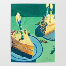 Birthday Cake Poster