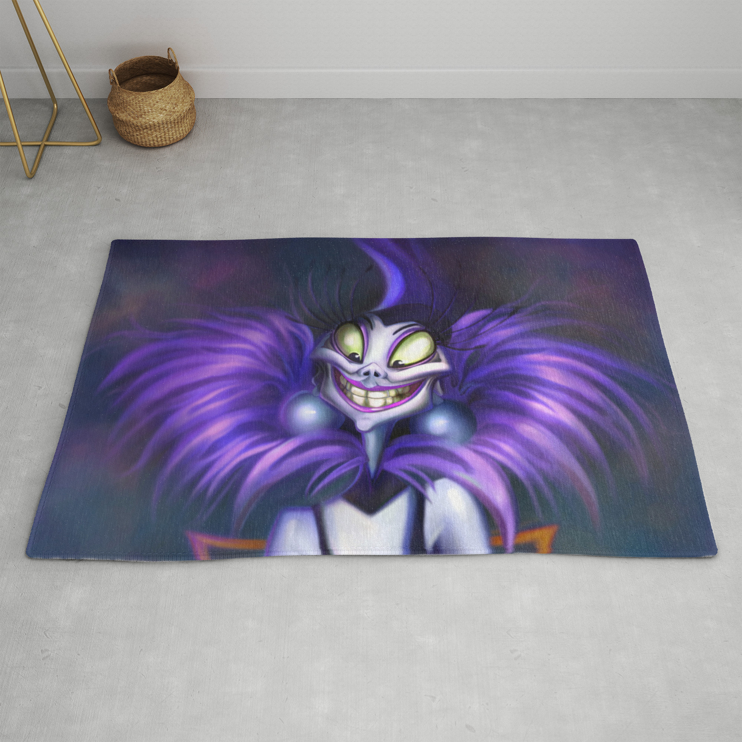 Yzma Rug By Anmniniel Society6 And yzma's age works against her if kuzco's calculations are correct, yzma has been around finally, popularity yzma isn't part of the popular crowd. yzma rug by anmniniel