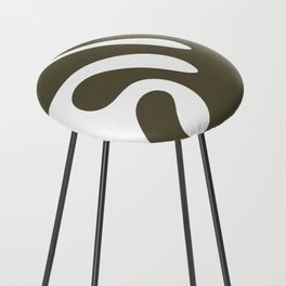 The abstract hand 19 Counter Stool