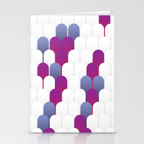 Abstract 14 Stationery Cards
