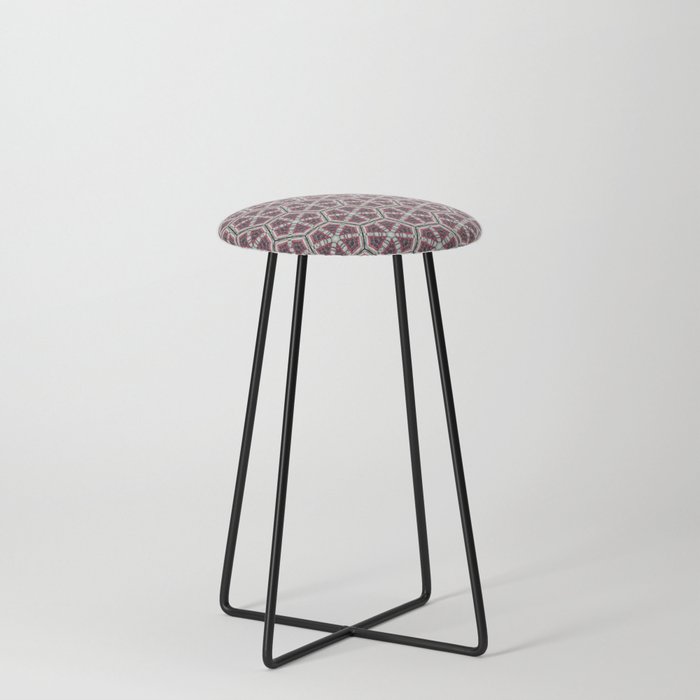 Cool Window Pattern  Counter Stool