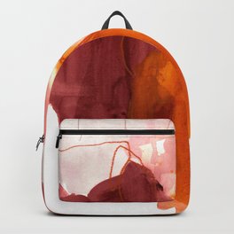 abstract painting X Backpack