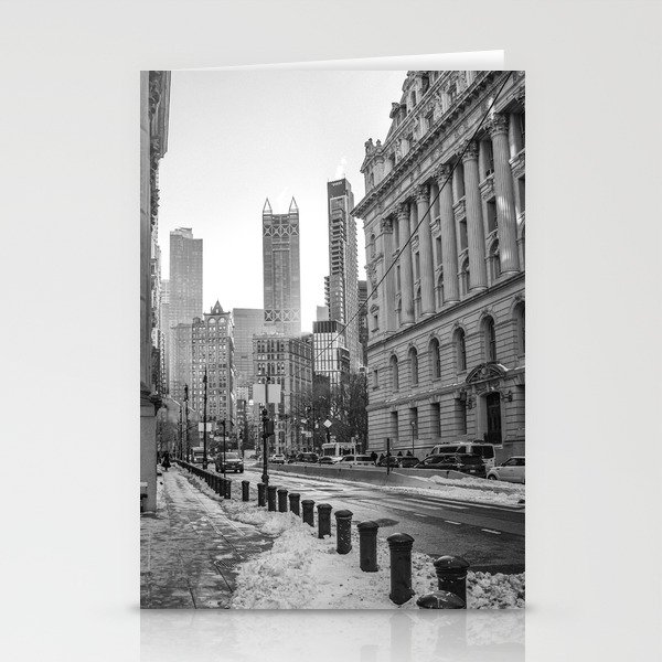 New York City | Black and White | Street Photography Stationery Cards