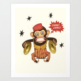 Magic Monkey Art Print
