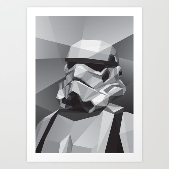 Stormtrooper Art Print