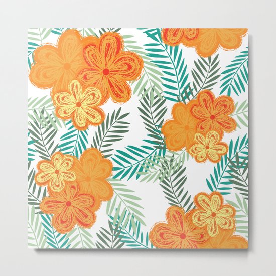 Graphic Garden 6 Metal Print