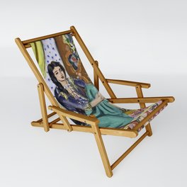 Henri Matisse 'Odalisque' Orientalist Female Figurative Art Sling Chair