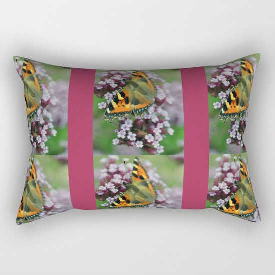 The butterfly Rectangular Pillow
