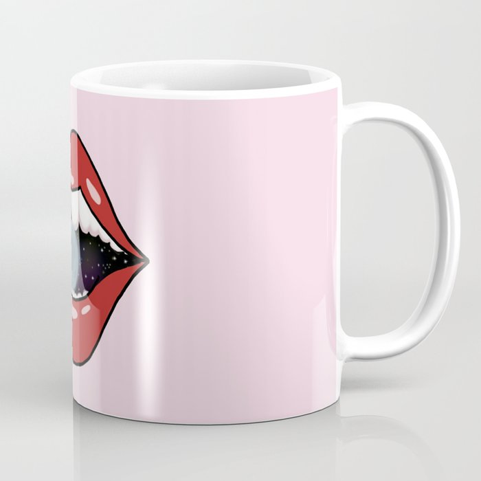 Space Lips Coffee Mug