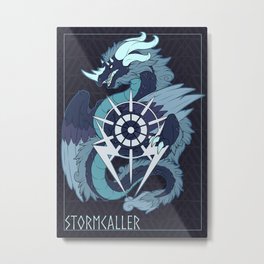 Class Dragon Stormcaller Metal Print