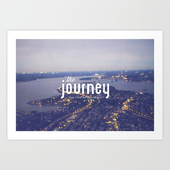 The Journey Art Print