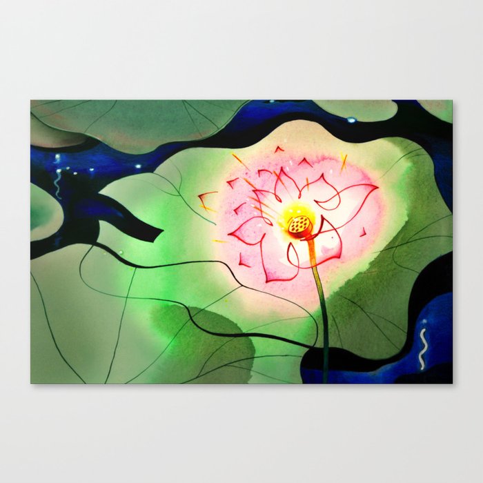 Lotus Series Canvas Print