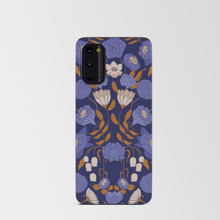 Mystery Blooms {Periwinkle} Android Card Case