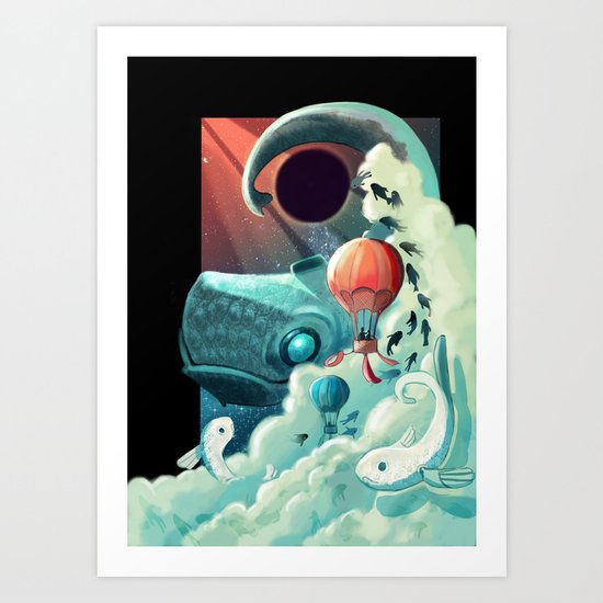 Space Oddity Art Print