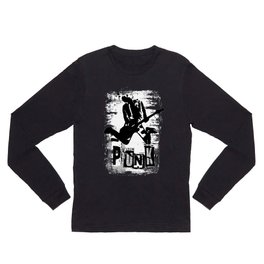 Dee Dee Long Sleeve T Shirt | Acrylic, Black And White, Oil, Fuck, Watercolor, Original, Punk, Ink, Uk, Roll 