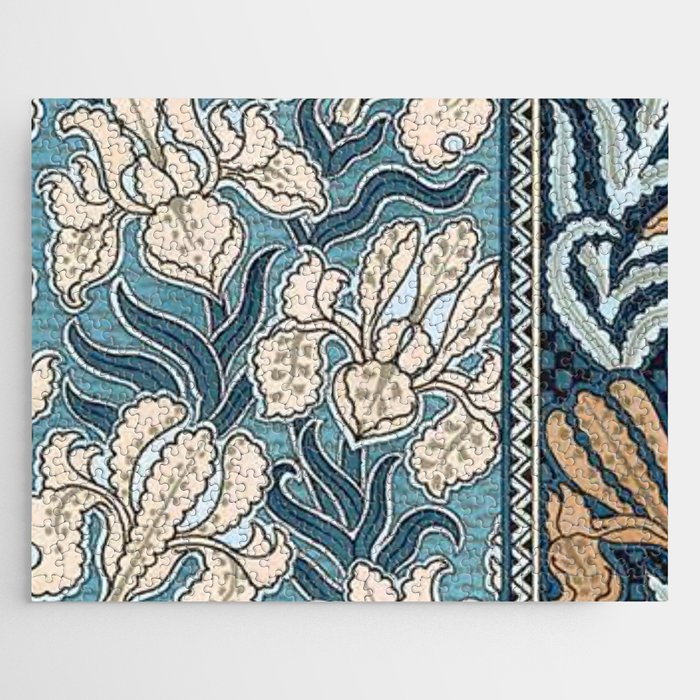 Pattern Lily Antique Jigsaw Puzzle