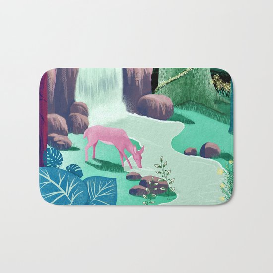 The Whispering Waters of Eventide Vale Bath Mat