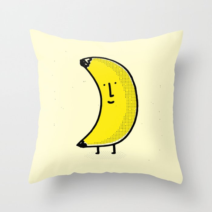 banananana Throw Pillow