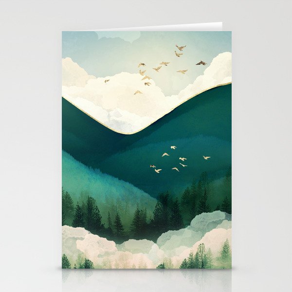 Emerald Hills Stationery Cards