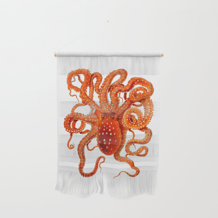 Vintage Octopus Wall Hanging
