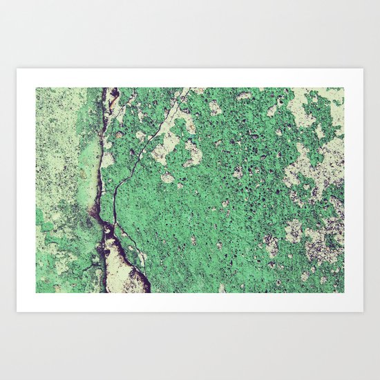 Grunge Abstract No.4 Art Print