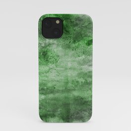 Mystery of the Forest - Acrylic mixed media painting iPhone Case