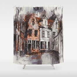 Bruges Shower Curtain