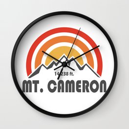 Mt. Cameron Colorado Wall Clock