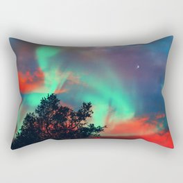 Surreal Composition Silhouette Digital Art Rectangular Pillow