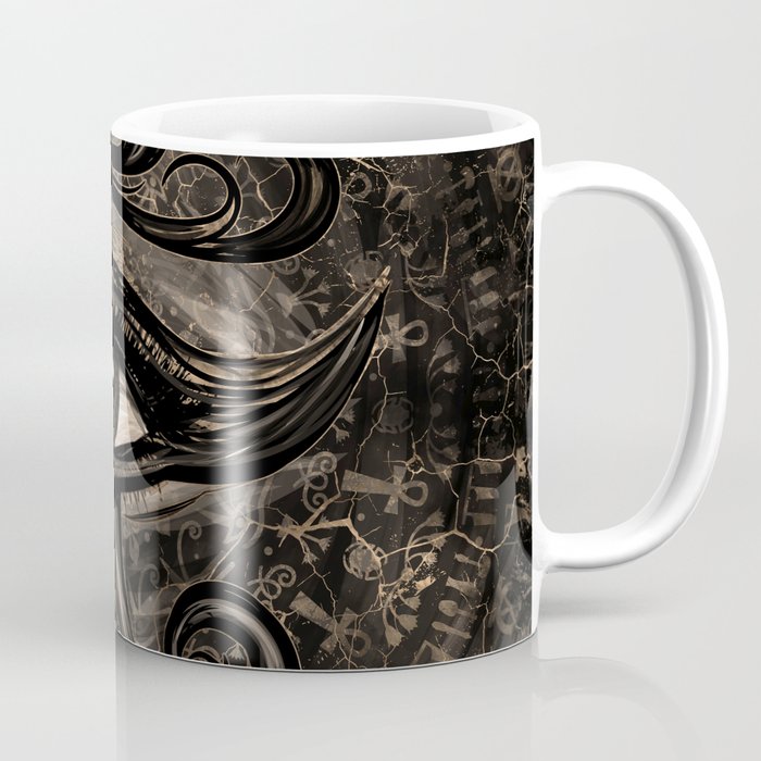 Egyptian Eye of Horus - Wadjet Digital Art Coffee Mug