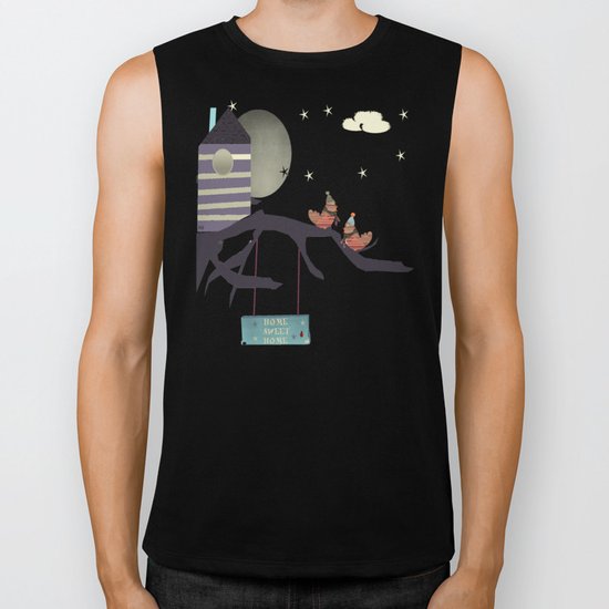 home sweet home Biker Tank