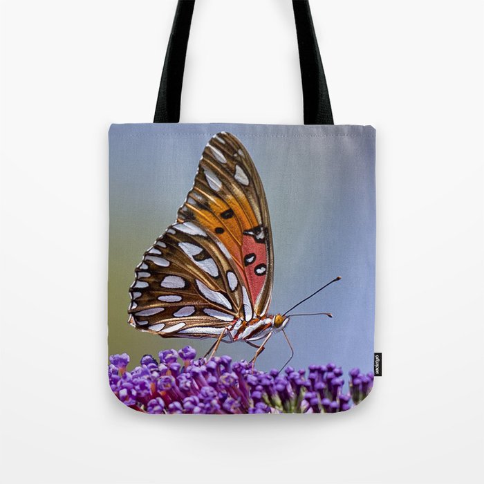 Gulf Fritillary Butterfly Tote Bag