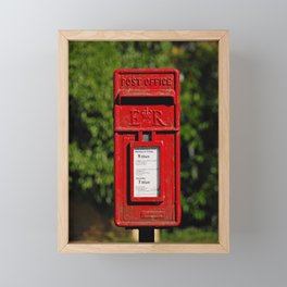 The letterbox Framed Mini Art Print
