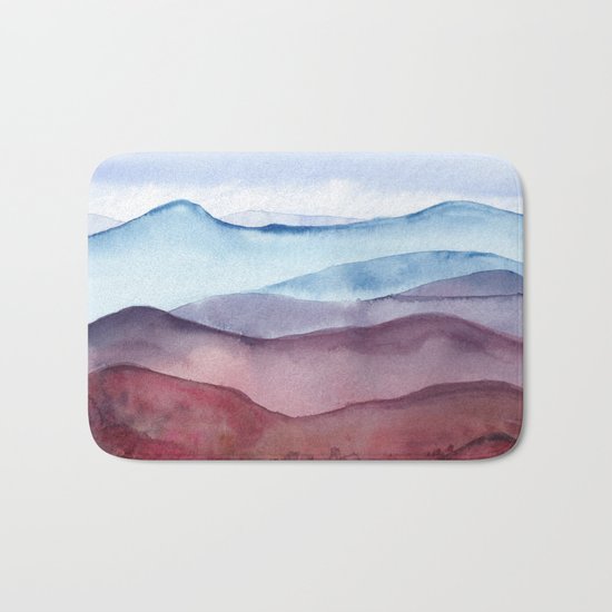 Mountains Bath Mat